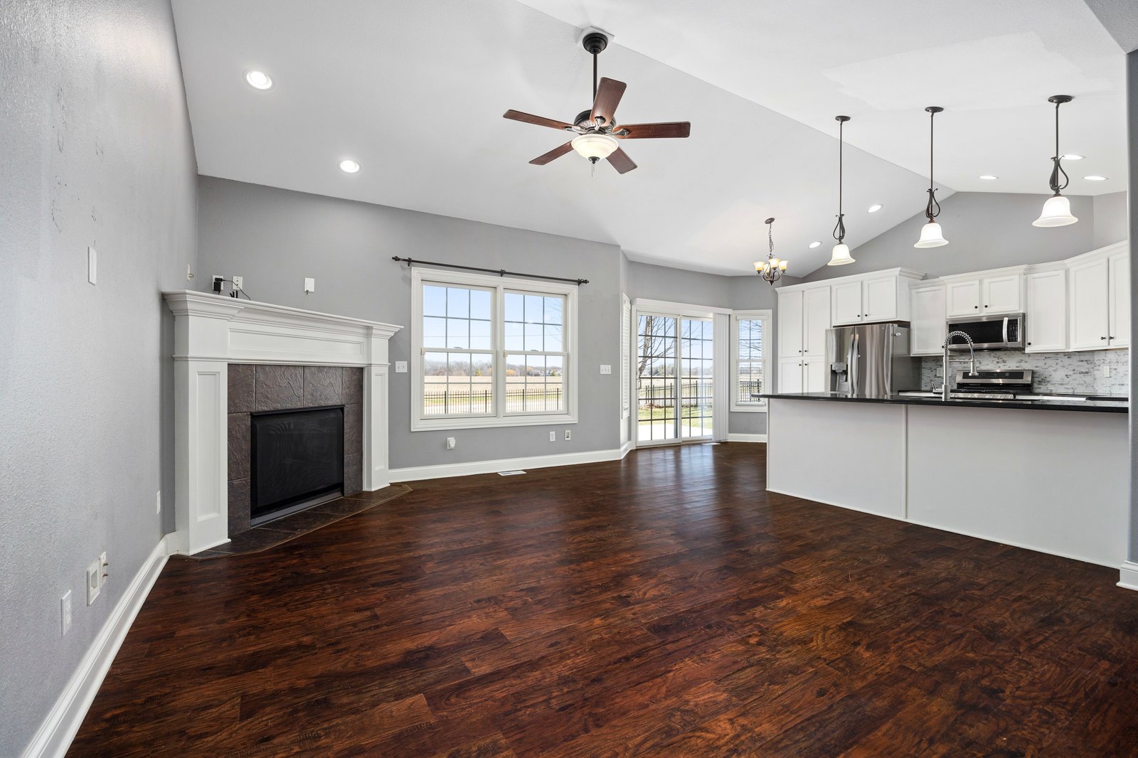 A beautifully cleaned home